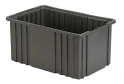 LEWISBins NDC2080 Divider Box Container, 10.9" x 16.5" x 8"