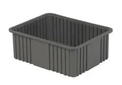 LEWISBins NDC3080 Divider Box Container, 17.4" x 22.4" x 8"
