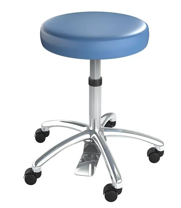 healtHcentric Ultimate Medical Stool, IC+ Infection Control Upholstery