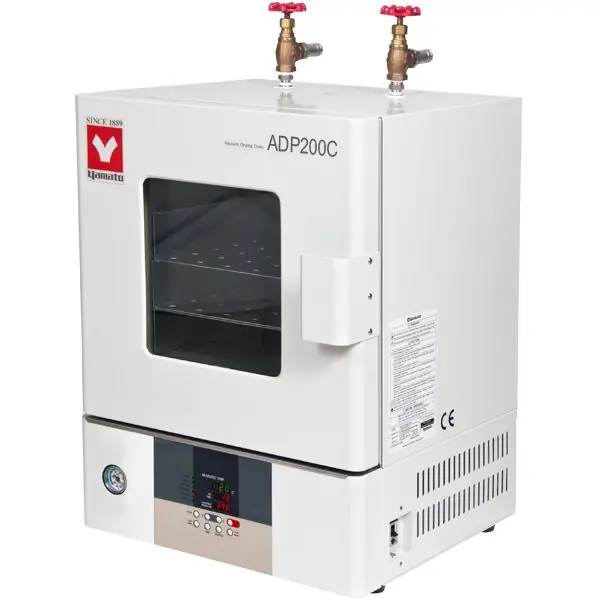 Yamato ADP-300C 115V Benchtop Vacuum Oven with Window, 1.0 Cubic Ft.