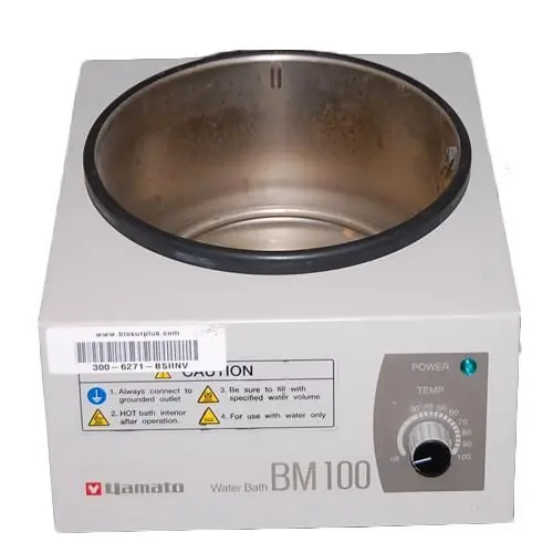 Yamato BM-100 115V Analog Water Bath, 3.7 Liter Capacity