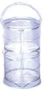 Yamato 241092 OSQ-40 Mesh Basket with 2 Stacking Fittings for SM/SN/SE500 Autoclave Sterilizers
