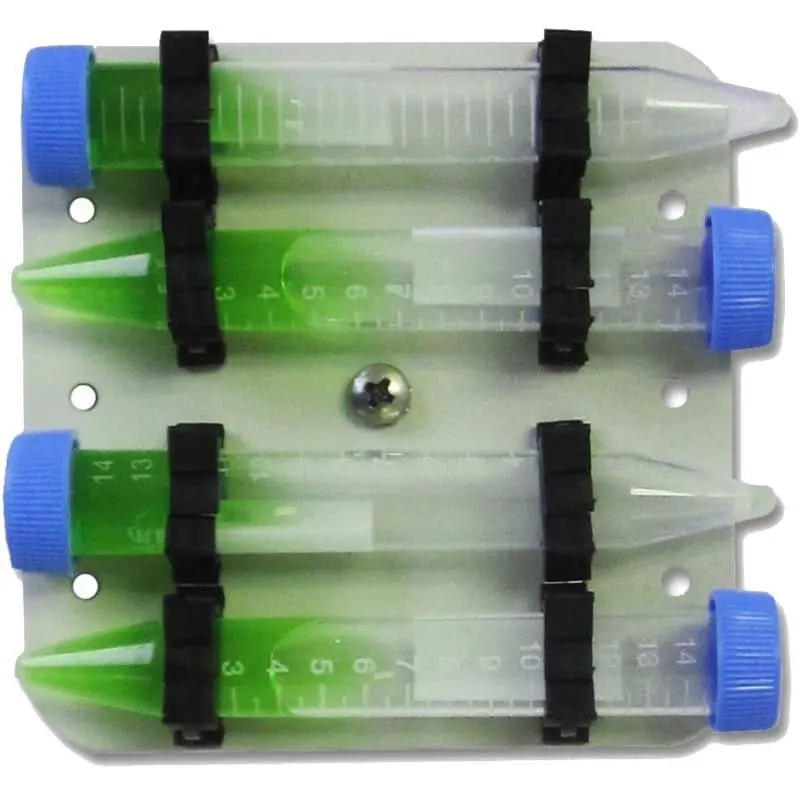 Benchmark Scientific H1000-MR-T150H MAGic Clamp™ Horizontal Tube Rack, holds (4) 15ml Tubes