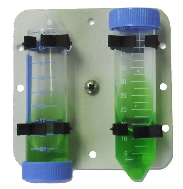 Benchmark Scientific H1000-MR-T500H MAGic Clamp™ Horizontal Tube Rack, holds (2) 50ml Tubes