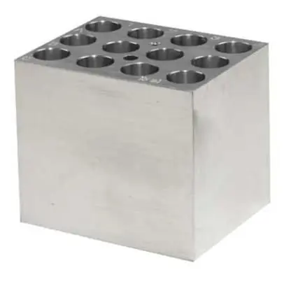 Benchmark Scientific BSW15 Block for Dry Baths, holds (12) 15ml Centrifuge Tubes