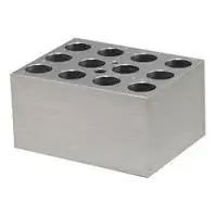 Benchmark Scientific BSW1516 Block for Dry Baths, holds (12) 15mm or 16mm Test Tubes