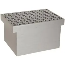 Benchmark Scientific BSWPCR1 Block, PCR Plate, Skirted or Non-Skirted, holds (96) 0.2ml Tubes, for 1-Block Dry Bath