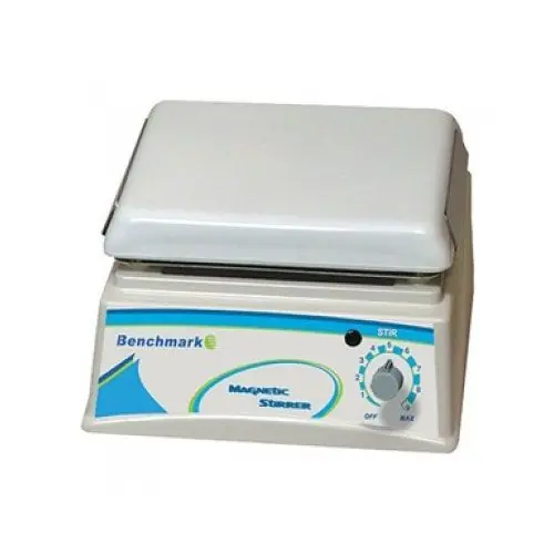 Benchmark Scientific H4000-S 115V Analog Magnetic Stirrer with Ceramic Top, 7.5" x 7.5"