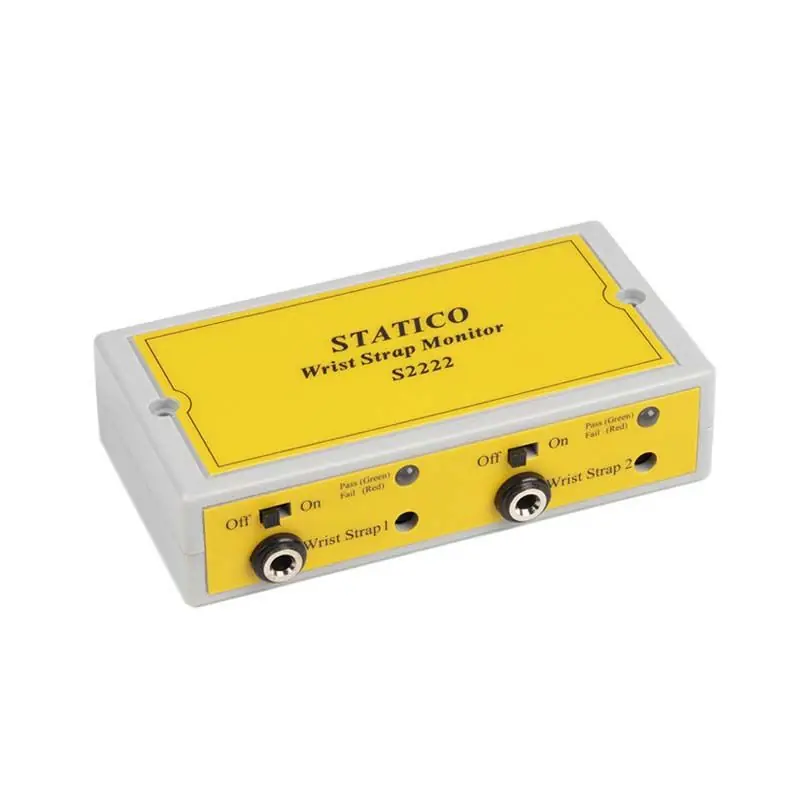 Statico S2222 Constant Wrist Strap Monitoring System (2 Operators)