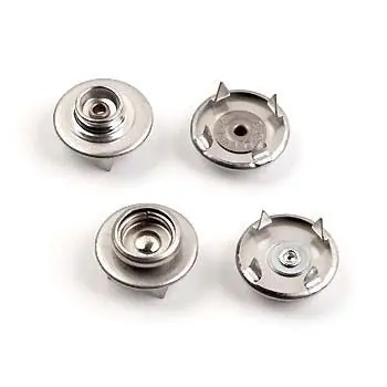 Statico S1091-M4P Push & Bend Stud and Socket, 10mm