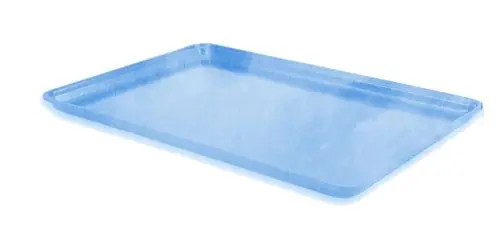 StatPro 332000-5173 Dissipative ESD Conveyor & Assembly Tray, Blue/Gray, 17.88" x 25.75" x 1.12"