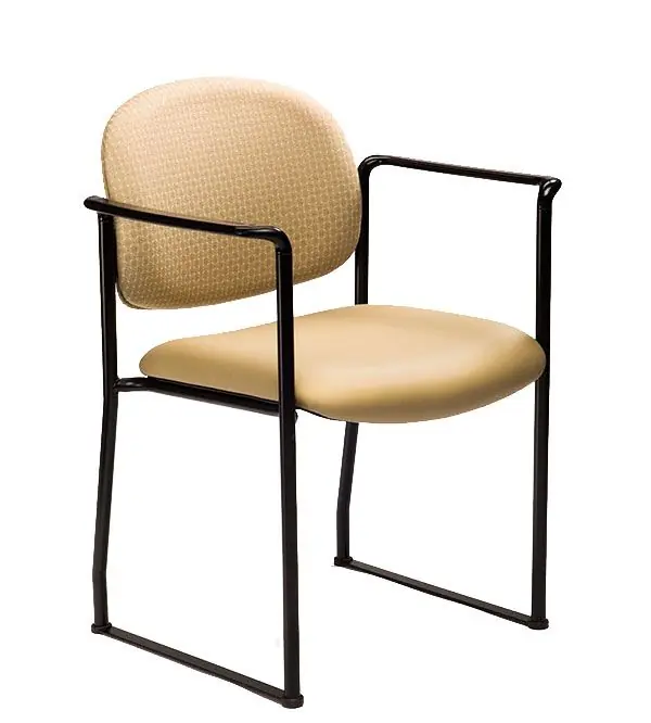 ergoCentric geoCentric Stacker Seating with Fabric Seat & Back