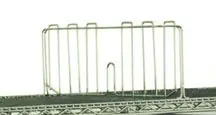 Eagle SD14-4S Stainless Steel Wire Undershelf Divider