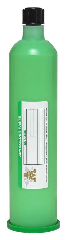 AIM 88.5% SAC305 Lead-Free M8 No-Clean Solder Paste, Type 4, 600g Cartridge
