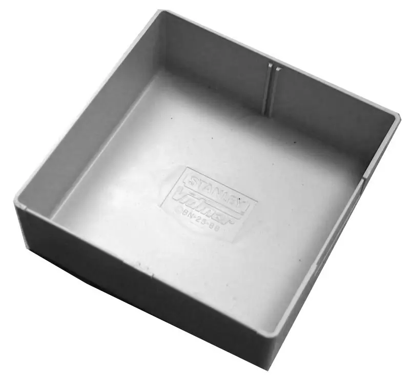 Vidmar BN2588 Plastic Bin, 6.13" x 6.13" x 2.125"