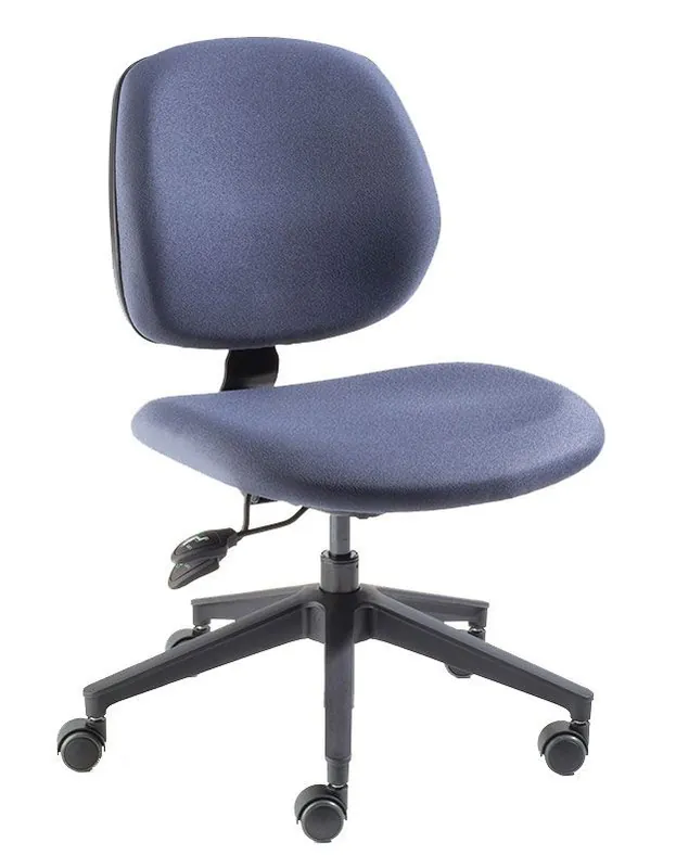 BioFit MVMT Tech Series Classic Desk Height Cleanroom Chair with Black Reinforced Nylon Base