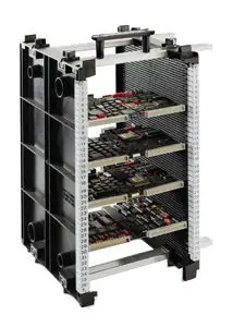 Fancort 80-12-2 Model 80 Karry-All Adjustable PCB Rack with 75 Slots for 12" x 12" Boards