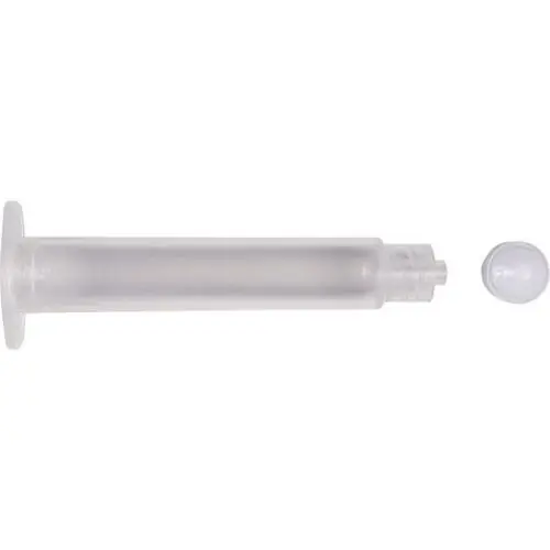 Jensen Global JG10A-30 Air Syringe & Stopper Kit with White PE Stopper, 10cc, Natural (Box of 30)