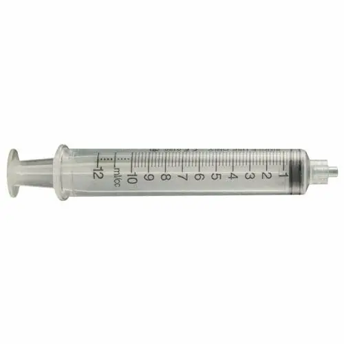 Jensen Global JG10CC-LL-25 Luer Lock Calibrated Manual Assembled Syringe, 10cc (Bag of 25)