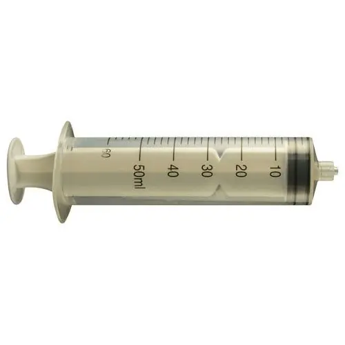 Jensen Global JG50CC-LL-5 Luer Lock Calibrated Manual Assembled Syringe, 50cc (Bag of 5)