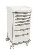 Metro SXRS1310L Starsys Basic Single Wide Locking Cart, 25" x 22.75" x 41.75"