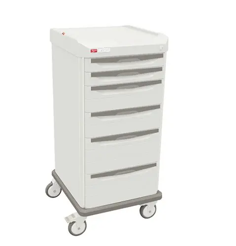 Metro SXRS2220L Starsys Basic Single Wide Locking Cart, 25" x 22.75" x 47.75"