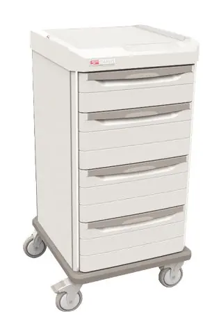 Metro SXRS4210L Starsys Basic Single Wide Locking Cart, 25" x 22.75" x 44.75"