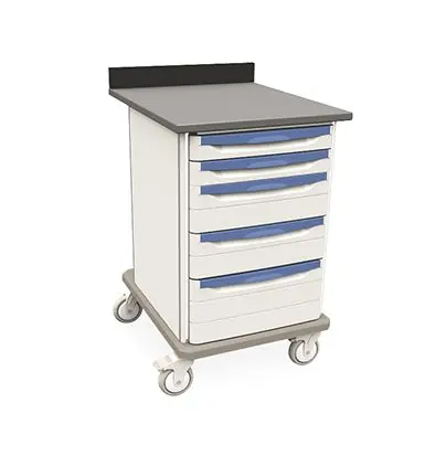 Metro SXRMWS36EBS2 Starsys Single-Width Mobile WorkCenter with epoxy Resin Top, 28.6" x 23.6" x 36.5"