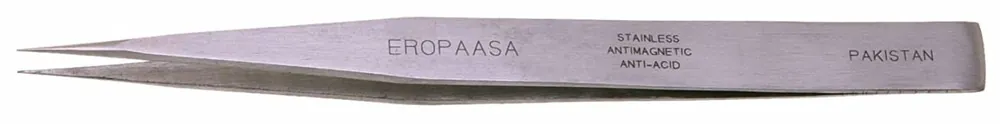 Erem EROPAASA Stainless Steel Tweezer with Straight, Pointed Tips
