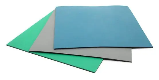 Botron Smooth Dual Layer Lead-Free Rubber Grounding Mat