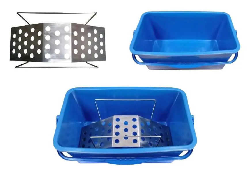 Foamtec FT408-DB UltraMOP™ Double Bucket System with Frame