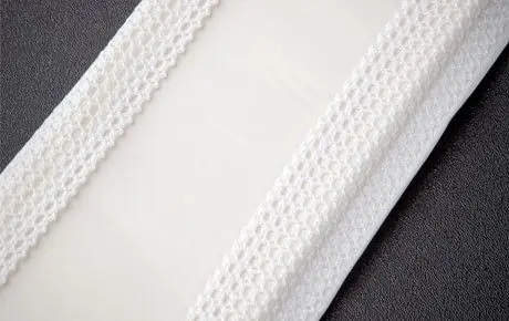 Foamtec FS856EN PharmaMOP® Polyester Mop Head with High Fluid Capacity & EZGlide™ Edge, 6.5" x 16.5"