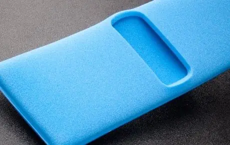 Foamtec FS500 UltraMOP™ Polyurethane Mop Head, Blue, 5" x 16"