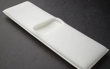 Foamtec FS501ST UltraMOP™ Sterile Polyurethane Mop Head, White, 5" x 16"