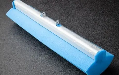 Foamtec FS601-12 UltraMOP™ SW Polyurethane Mop Head with Galvanized Steel Bracket, 3.5" x 14"