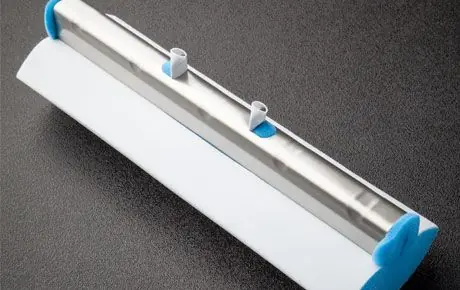 Foamtec FS628-12 UltraMOP™ SW Polyester Mop Head with Stainless Steel Bracket, 3.5" x 10"