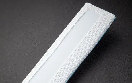 Foamtec FS703EN UltraMOP™ III Microfiber Mop Head with EzGLIDE® Mesh Edging, 4.125" x 7"