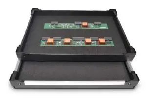 Conductive Containers 6201A CorStacker Tray, 18" x 11.38" x 1.75" (Case of 5)