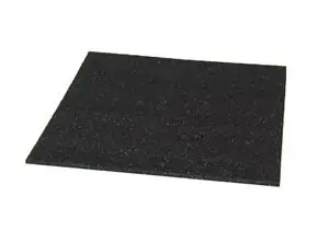 CCI Pin Insertion Grade Conductive Crosslink Foam, Black