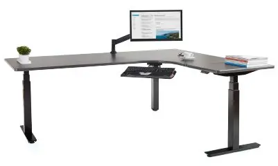 upCentric 3-Leg Standing Work Table with 23.5"-50" Height Range