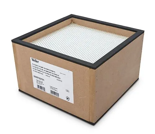 Weller HEPA Filter with 10 M5 Medium Dust Filters