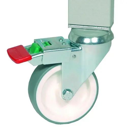 Treston 4" ESD Caster Set, includes (2) Braking