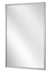 CleanPro® Cleanroom Mirror with Stainless Steel Channel Frame