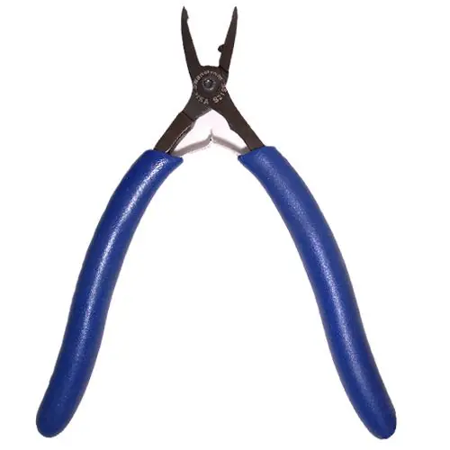Swanstrom S219E Medical-Grade Ultra Fine Long Relieved Head Shear Flush Tip Cutter with Ergonomic Handles, 5.99" OAL