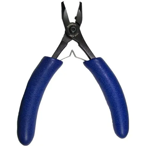 Swanstrom S233 Medical-Grade Long Transverse Head Shear Flush End Cutter with Short Traditional Handles, 5.03" OAL