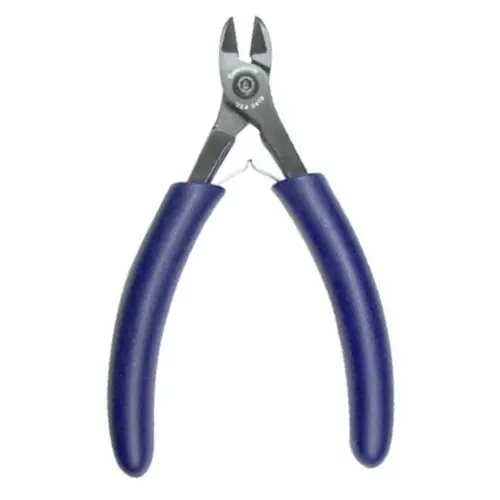 Swanstrom S410 Medical-Grade Oval Head Diagonal Semi-Flush 0.007" Beveled Cutter with Short Traditional Handles, 4.80" OAL