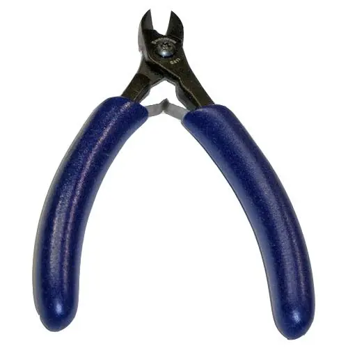 Swanstrom S411 Oval Head Super Flush Cutter with Short Traditional Handles, 4.80" OAL