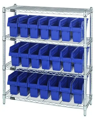 Quantum Wire Shelving System, 12" x 36" x 39"