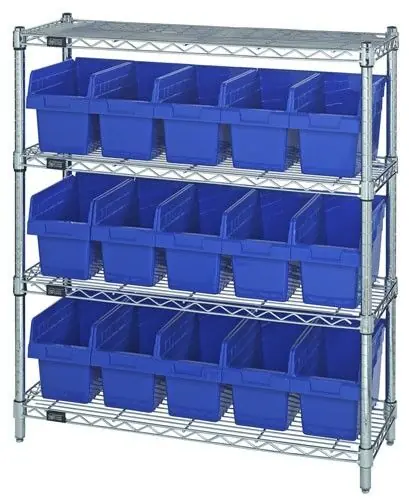 Quantum Wire Shelving System, 12" x 36" x 39"