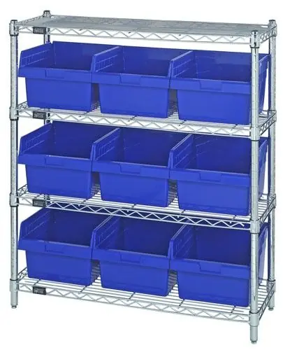 Quantum Wire Shelving System, 12" x 36" x 39"